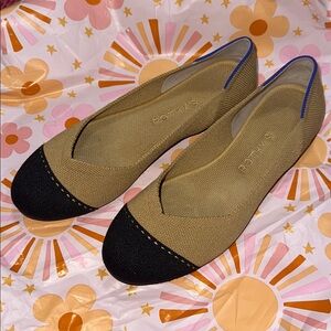 Rothy's camel captoe Women's Flats size 7.5